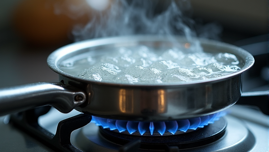 When water is heated, it boils. | English conditional types