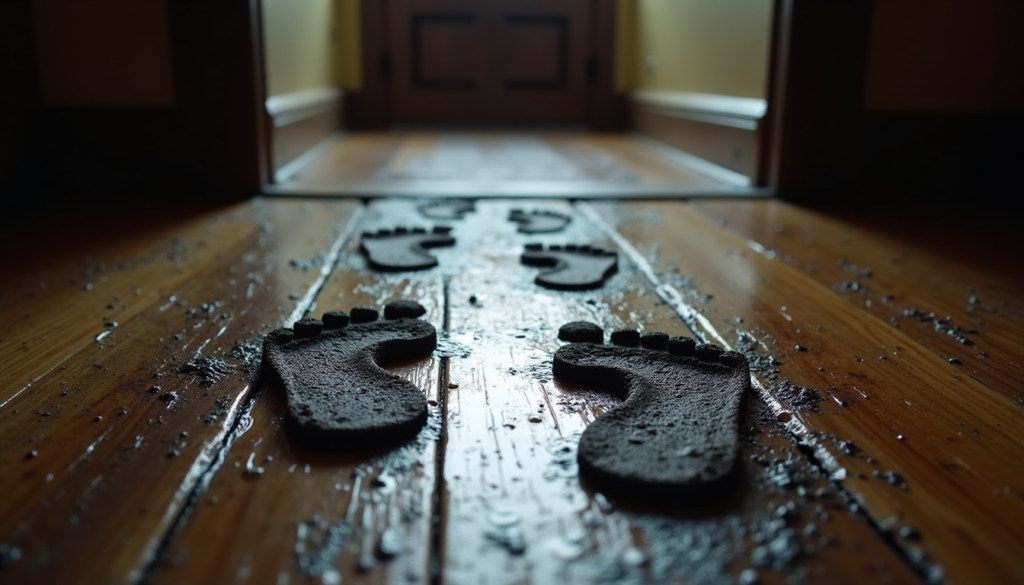 Strange Footprints Appear