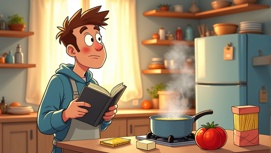 The Great Pasta Crisis: An A2 English Learning Story Using “How Much” and “How Many”