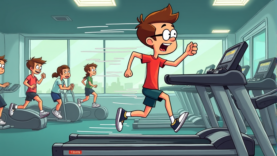 Tom’s Funny Gym Adventure: A Fun Story for A2 English Learners