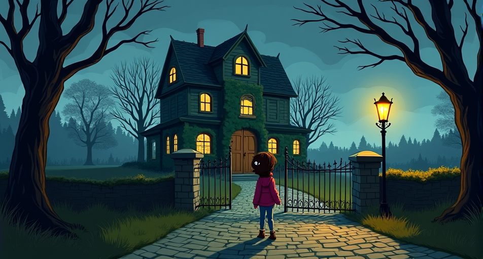 The Haunting at Blackwood Manor: A Grammar Story Using Contrasting Ideas