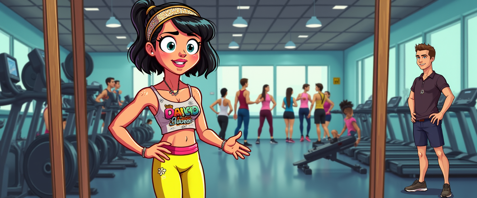 Ada’s Great Fitness Adventure in the Gym – Read English Stories
