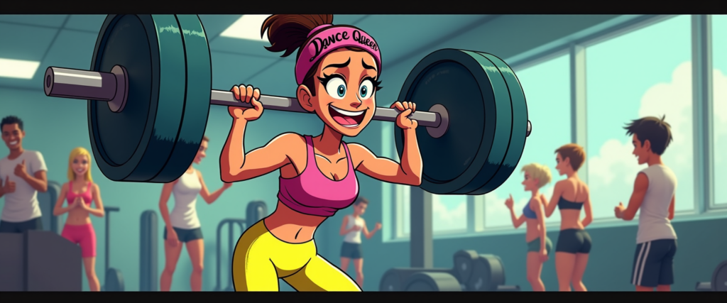 Ada’s Great Fitness Adventure in the Gym - Read English Stories -  Chapter 3: The Big Event